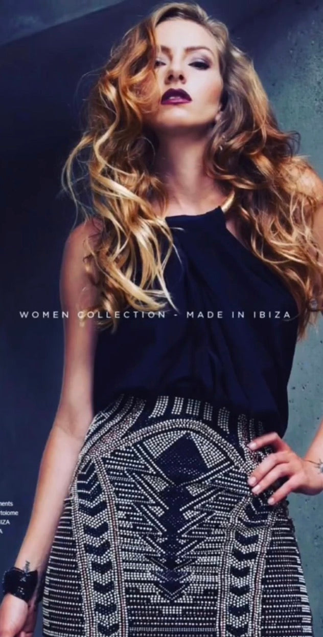Black and White Skirt