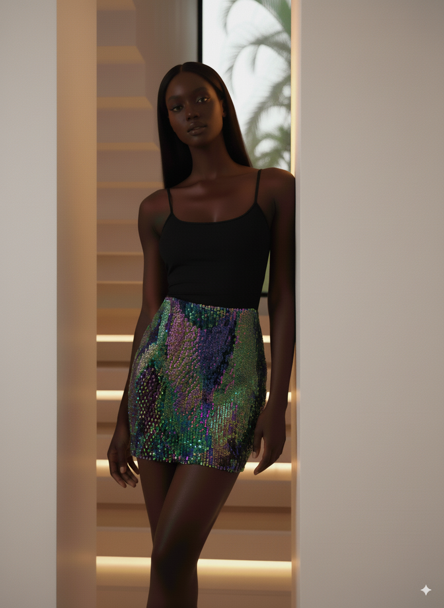 Flúor Snake Skirt