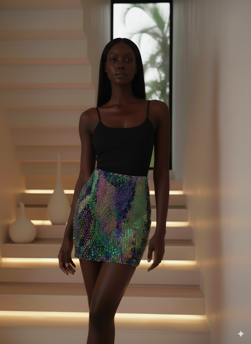 Flúor Snake Skirt